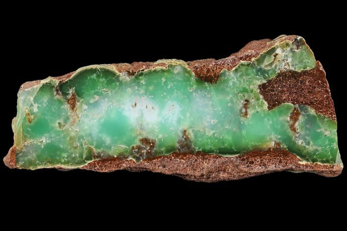 Polished Green Chrysoprase Slab - Western Australia #95862